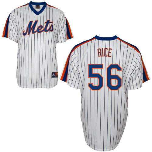 Scott Rice #56 MLB Jersey-New York Mets Men's Authentic Home Alumni Association Baseball Jersey